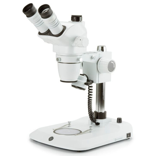 Euromex Zoom-Stereomikroskop NexiusZoom ESD, NZ.1903-P-ESD; Säulenstativ,  6.7x-45x, trino