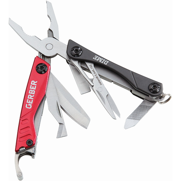 Gerber Mini-Multitool DIME grau-rot