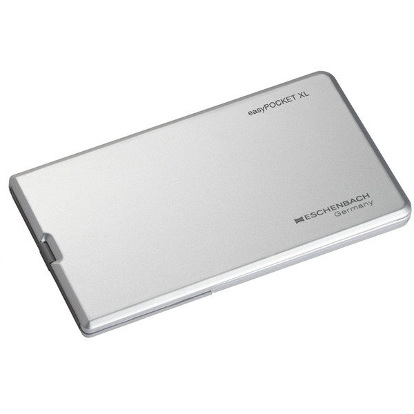 Eschenbach Lupe easyPocket XL 75x50mm 2,5x silber