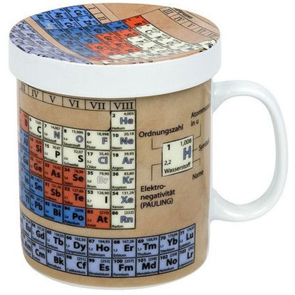 Könitz Tasse Wissensbecher für Teetrinker Chemie