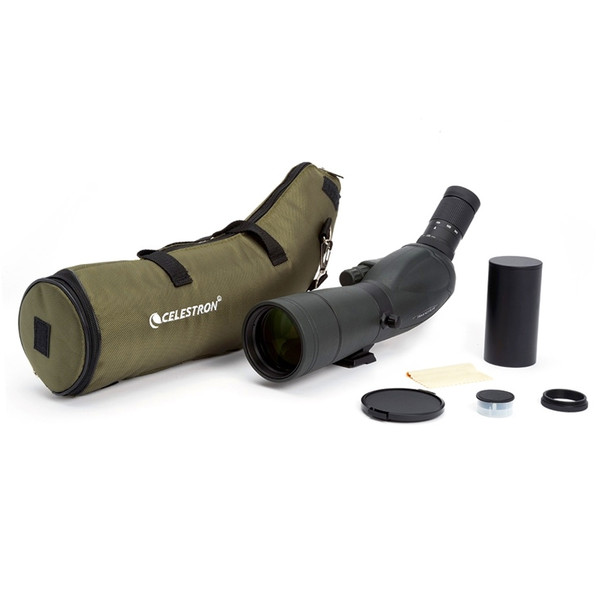 Celestron Spektiv 16-48x65 TrailSeeker Schrägeinblick