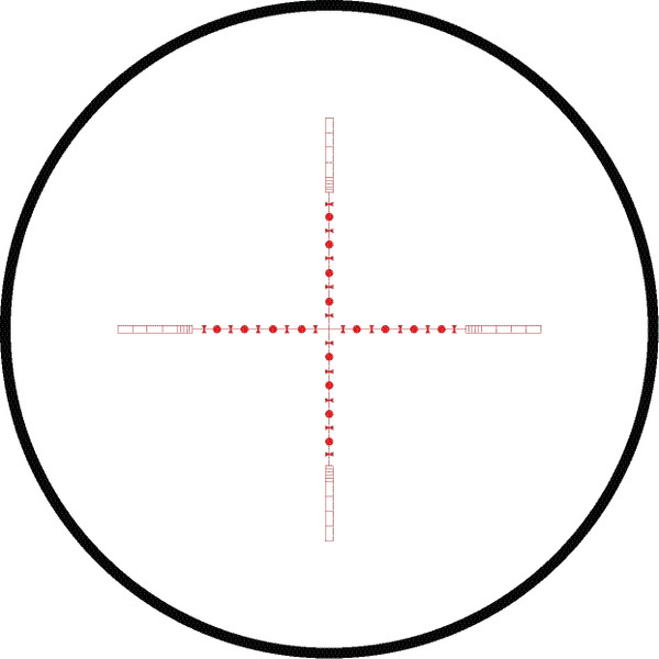 HAWKE Zielfernrohr PANORAMA 4-12x40 AO; 10x Half Mil Dot