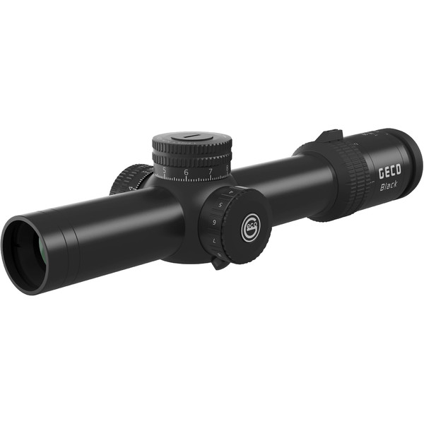 Geco Zielfernrohr BLACK 1-8x24i, Reticle Horseshoe illuminated