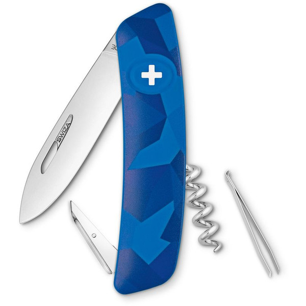 SWIZA Schweizer Taschenmesser C01 LIVOR Camo Urban Blue