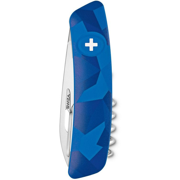 SWIZA Schweizer Taschenmesser C01 LIVOR Camo Urban Blue