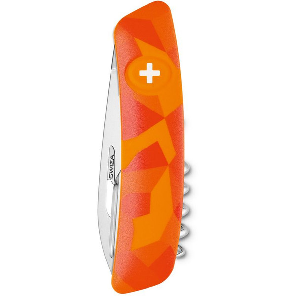 SWIZA Schweizer Taschenmesser C01 LUCEO Camo Urban Orange