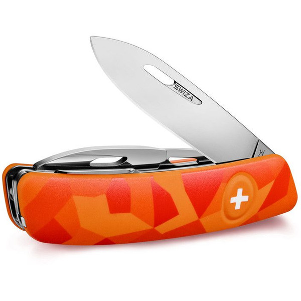 SWIZA Schweizer Taschenmesser C03 LUECO Camo Urban Orange