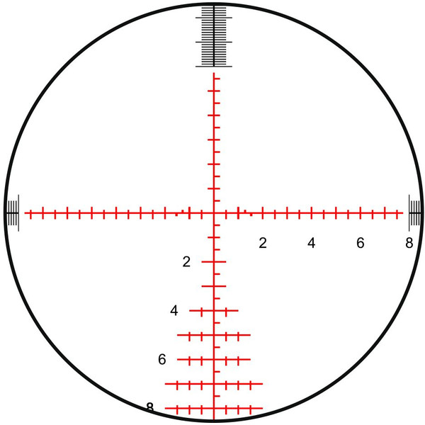 Bushnell Zielfernrohr Elite Tactical 3-12x44, Side Focus, G3 illuminated