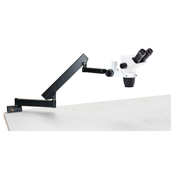 Euromex Zoom-Stereomikroskop NZ.1702-A, NexiusZoom EVO, 6,5x to 55x, articulated stand, w.o. illumination, bino