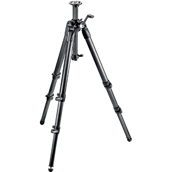 Manfrotto Carbon-Dreibeinstativ MT057C3-G 4-segmentig mit Kurbelsäule