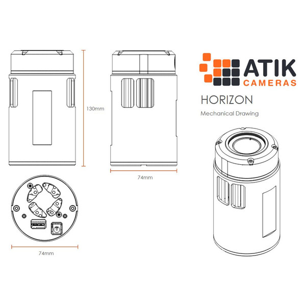 Atik Kamera Horizon Color