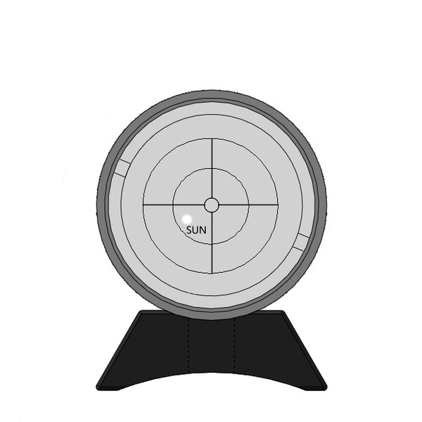 ASToptics Universeller Sonnensucher (für Sucherschuh)