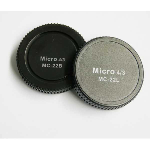 Pixel Staubschutz Lens Rear Cap MC-22B + Body Cap MC-22L für Micro Four Thirds