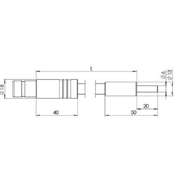 StarLight Opto-Electronics GLF1-1000-11.0, 1-armig, Armlänge 1000 mm, aktiver Durchmesser 11,0 mm