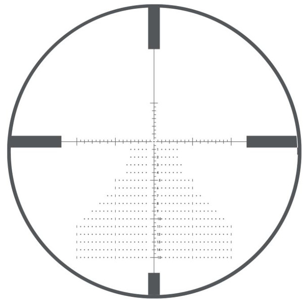 Bushnell Zielfernrohr Nitro 3-12x44 FFP, Deploy MIL