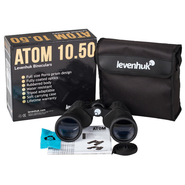 Levenhuk Fernglas Atom 10x50