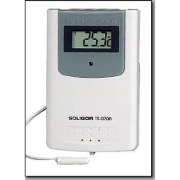 Soligor LCD-Funksensor mit Thermometer und Kabelfühler TS-070A