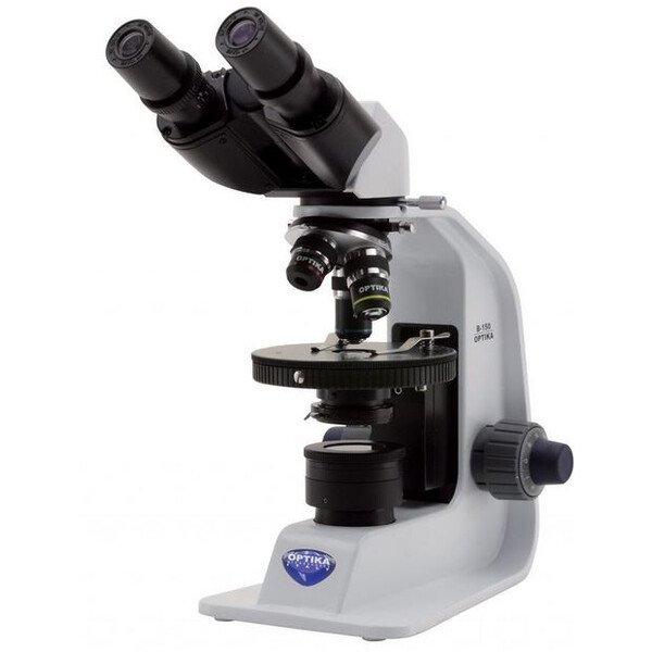 Optika Mikroskop B-150P-BRPL, bino, pol, plan, akku, 400x