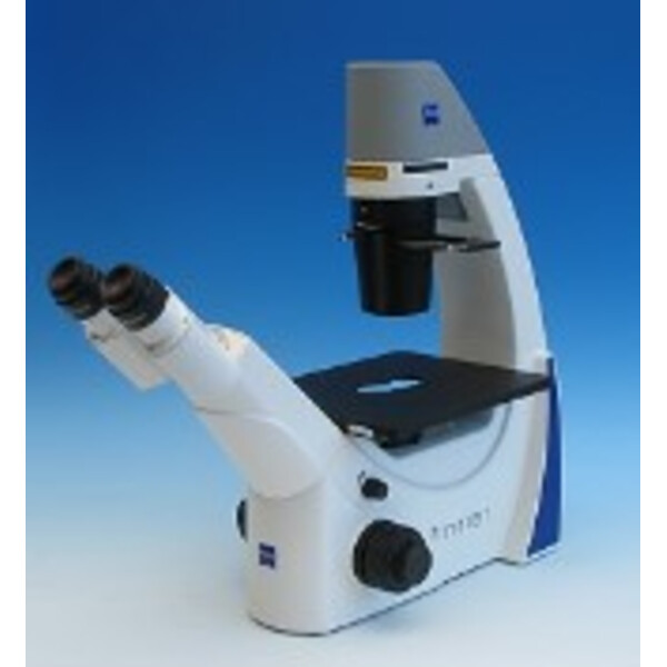 ZEISS Inverses Mikroskop Primovert bino Ph 0, Ph1, 40x, 100x, 200x, Kond 0.3