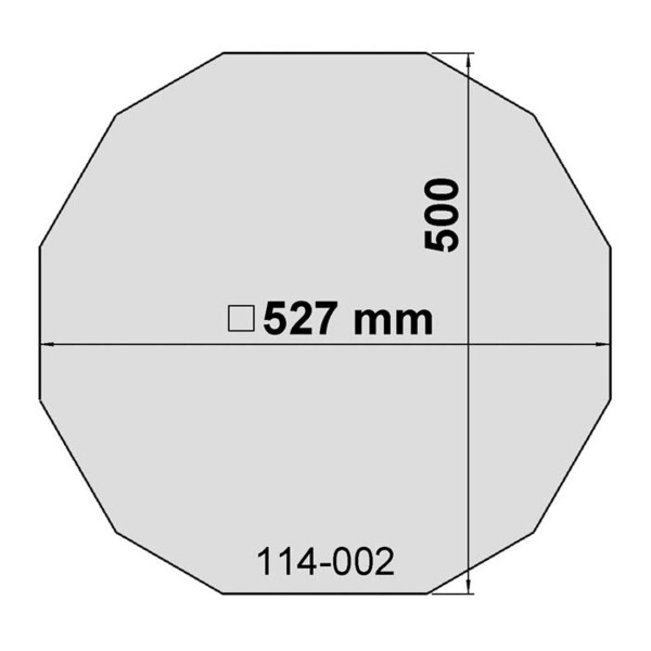 euro EMC Ersatzfolie für Sonnenfilter Größe 14 AstroSolar