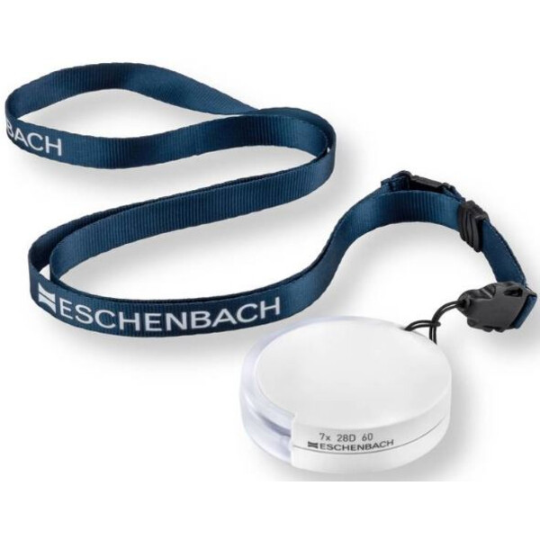Eschenbach Einschlaglupe mobilent 7x weiß