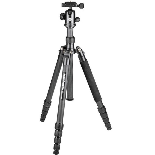 Manfrotto Carbon-Dreibeinstativ Element Traveller groß mit Kugelkopf