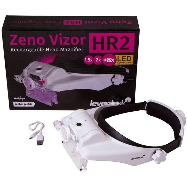 Levenhuk Lupe Zeno Vizor HR2 rechargeable