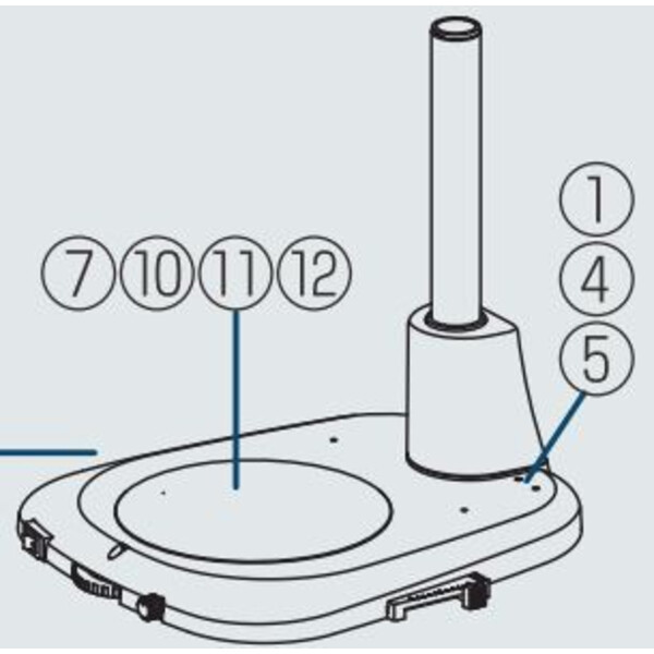 Nikon Zoom-Stereomikroskop SMZ445, bino, 0.8x-3.5x, 45°, FN21, W.D.100mm, Durchlicht, LED