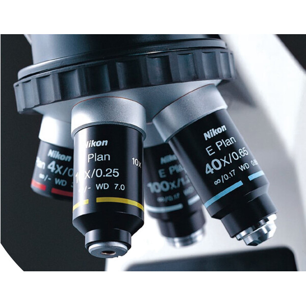 Nikon Mikroskop ECLIPSE E200, LED, trino, PH, infinity, e-plan, 40x-1000x