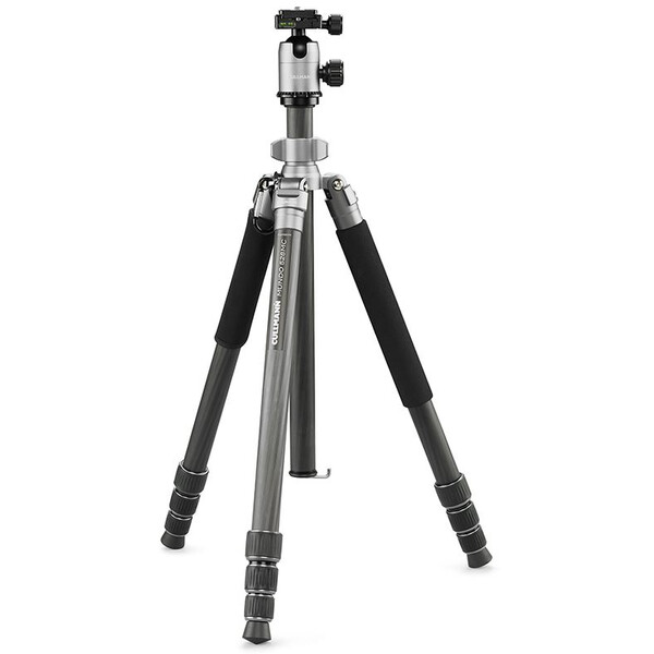 Cullmann Carbon-Dreibeinstativ MUNDO 528MC, silver