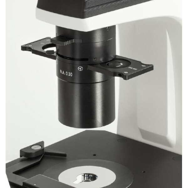 Kern Inverses Mikroskop Trino, 100W HBO EPI-FL (B/G), Inf Plan 10/20/40/20PH, WF10x22, 30W Hal, OCM 165