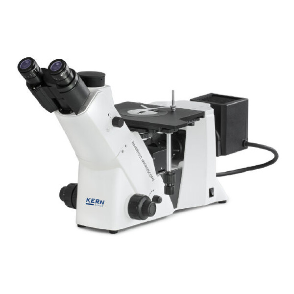 Kern Inverses Mikroskop OLM 171, invers, MET, POL, trino, Inf planchrom, 50x-500x, Auflicht, HAL, 50W