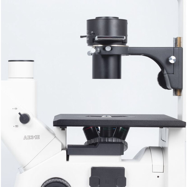 Motic Inverses Mikroskop AE31E trino, infinity, 40x-400x, phase, Hal, 30W