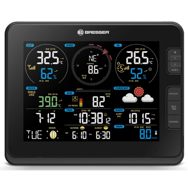 Bresser Wetterstation Profi W-Lan Center 7in1
