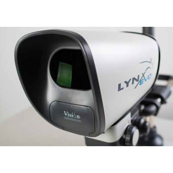 Vision Engineering Zoom-Stereomikroskop LynxEVO, EVO501, Head, Zoomkörper, Ergo-Stativ, Ringlicht, Zoom 1:10, 6-60x