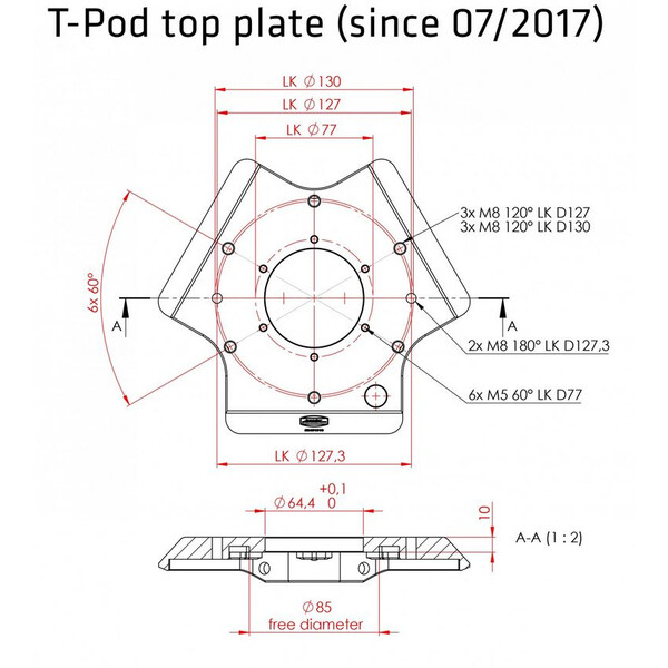 Baader Stativ T-Pod