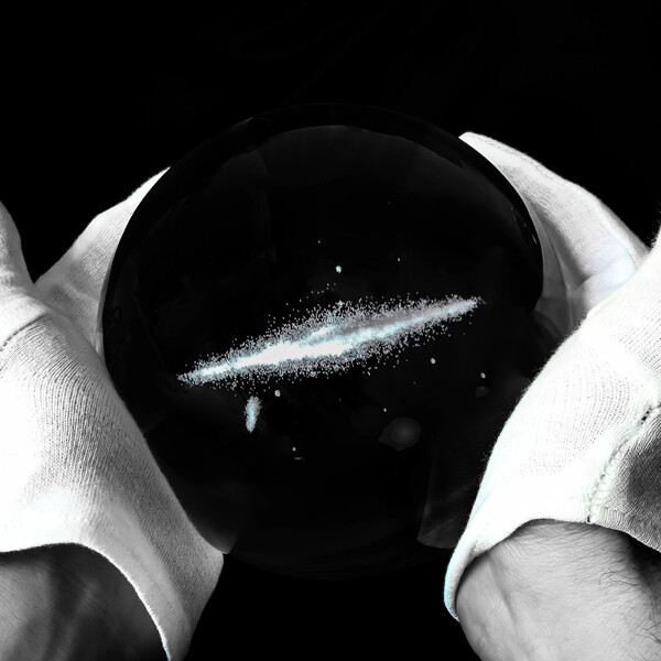 CinkS labs Die Milchstraße in einer Glaskugel