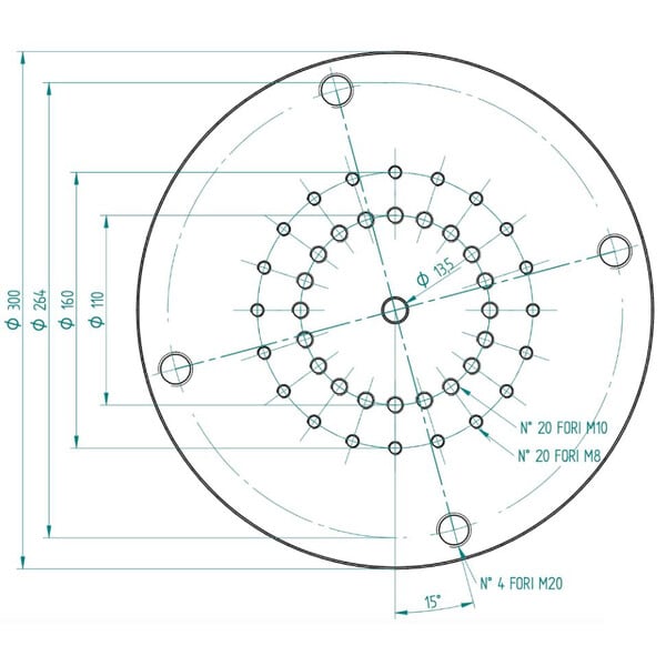 PrimaLuceLab Adapter C120/EQ8