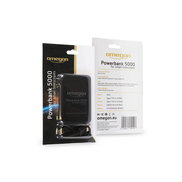 Omegon Powerbank 5000 18Wh 12V