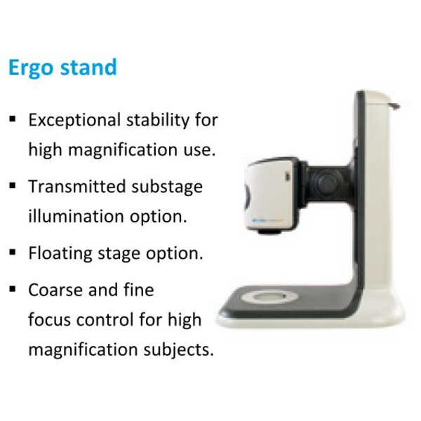 Vision Engineering Mikroskop EVO Cam II, ECO2503, 360°/34°, ergo, LED light, HDMI, USB3, 24" Full HD