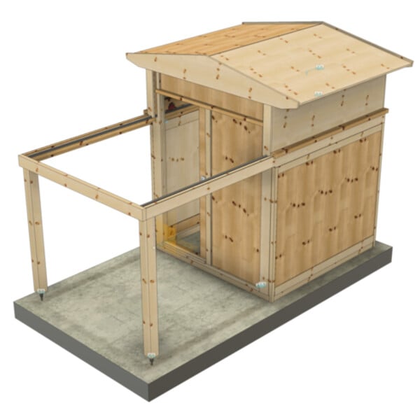 Dome Parts Rolldach-Sternwarte GreenLine MICRO-MS20
