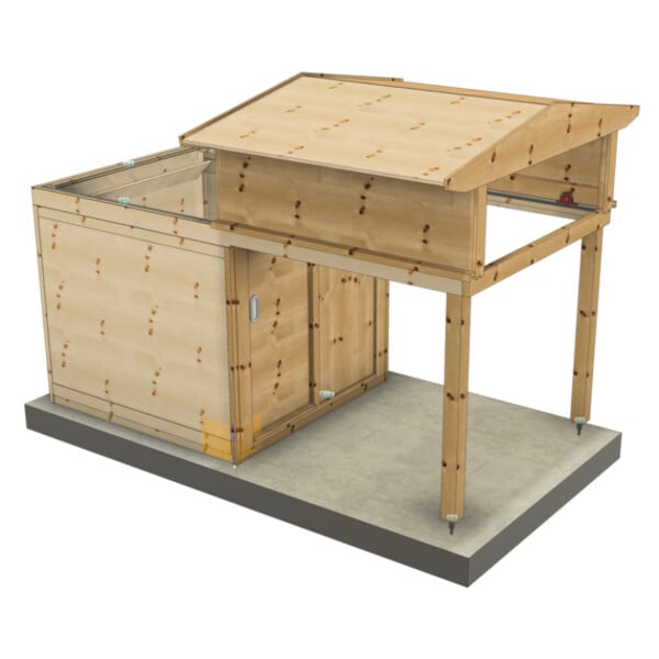 Dome Parts Rolldach-Sternwarte GreenLine MICRO-MS20