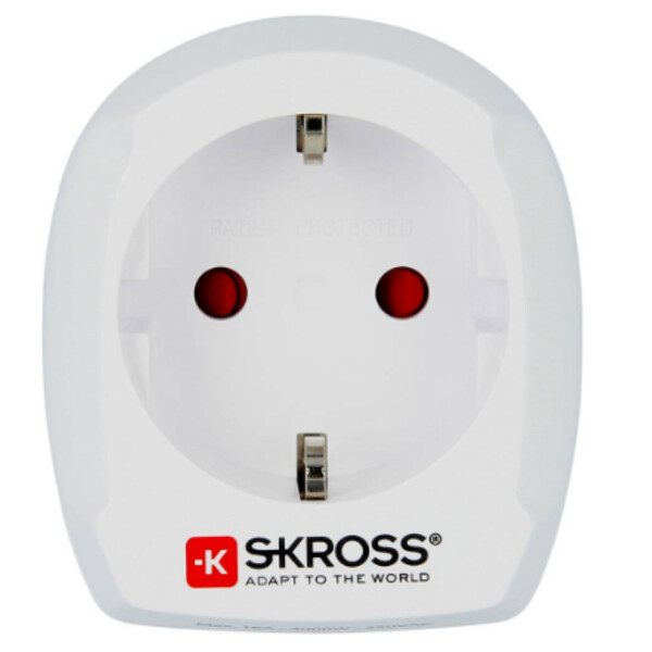 Skross Netzteil Reiseadapter Europe to UK