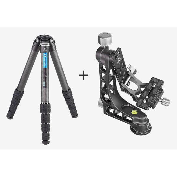 Leofoto Carbon-Dreibeinstativ LS-365C Ranger + PG-1 Gimbal