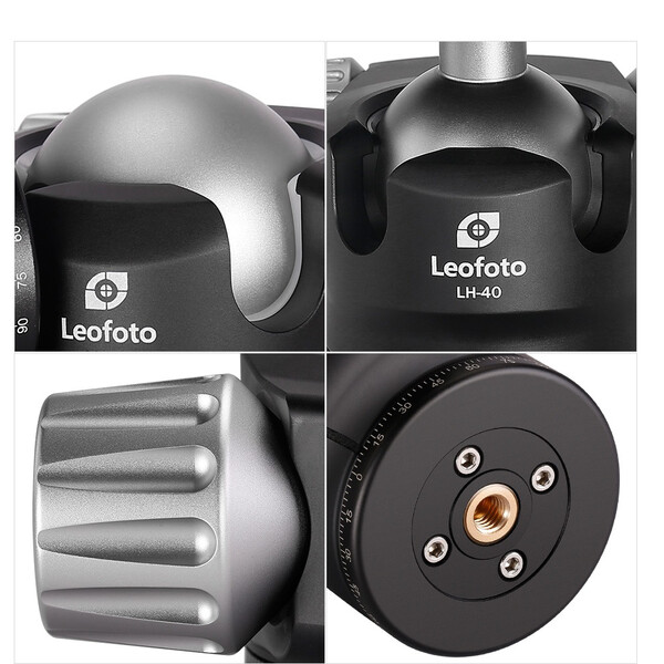 Leofoto Carbon-Dreibeinstativ LS-324C Ranger + Ballhead Panorama LH-40PCL