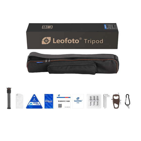 Leofoto Carbon-Dreibeinstativ LS-324C Ranger + Ballhead Panorama LH-40PCL