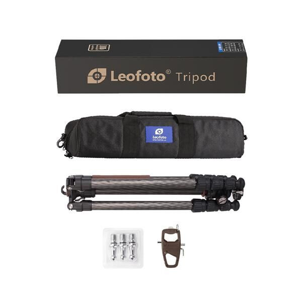 Leofoto Carbon-Dreibeinstativ LN-254CT Armour + Ballhead NB-34