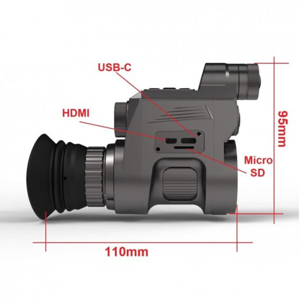 Sytong Nachtsichtgerät HT-66-16mm/850nm/45mm Eyepiece German Edition