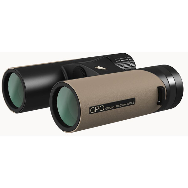 GPO Fernglas Passion ED 10x32 schwarz/sand