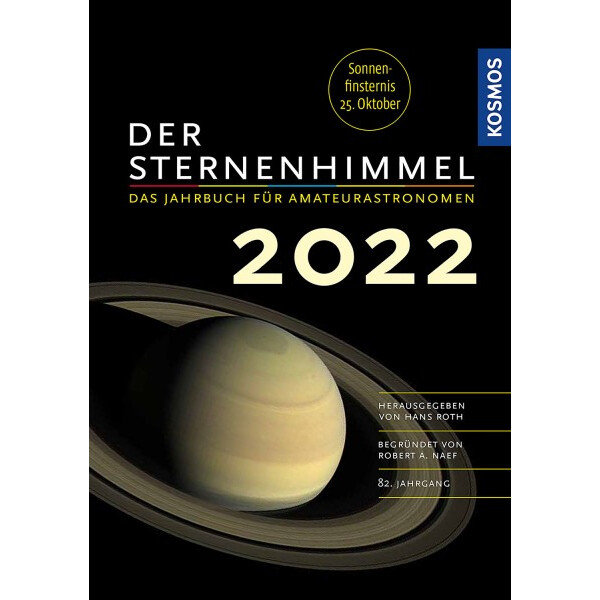Kosmos Verlag Jahrbuch Der Sternenhimmel 2022